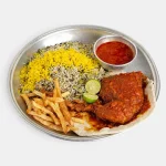 باقلی پلو با مرغ